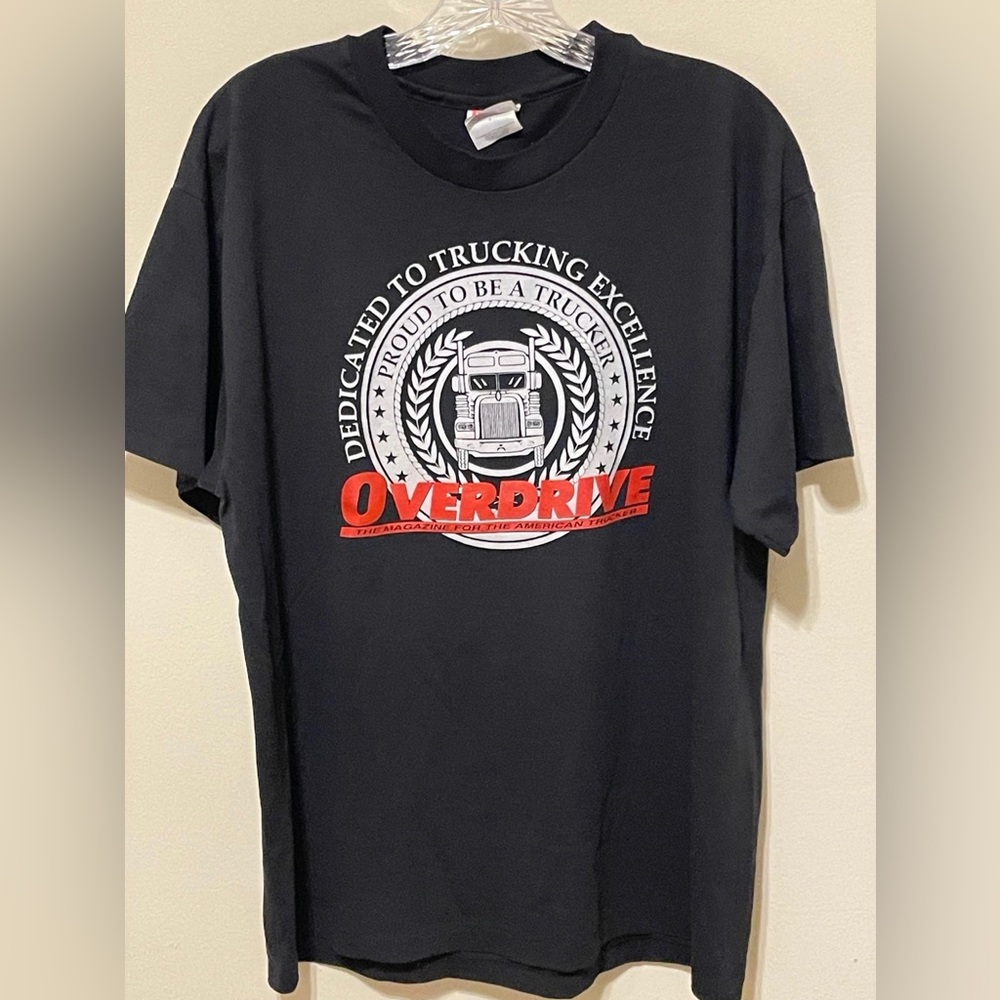 Overdrive true vintage single stitch trucker graphic tee